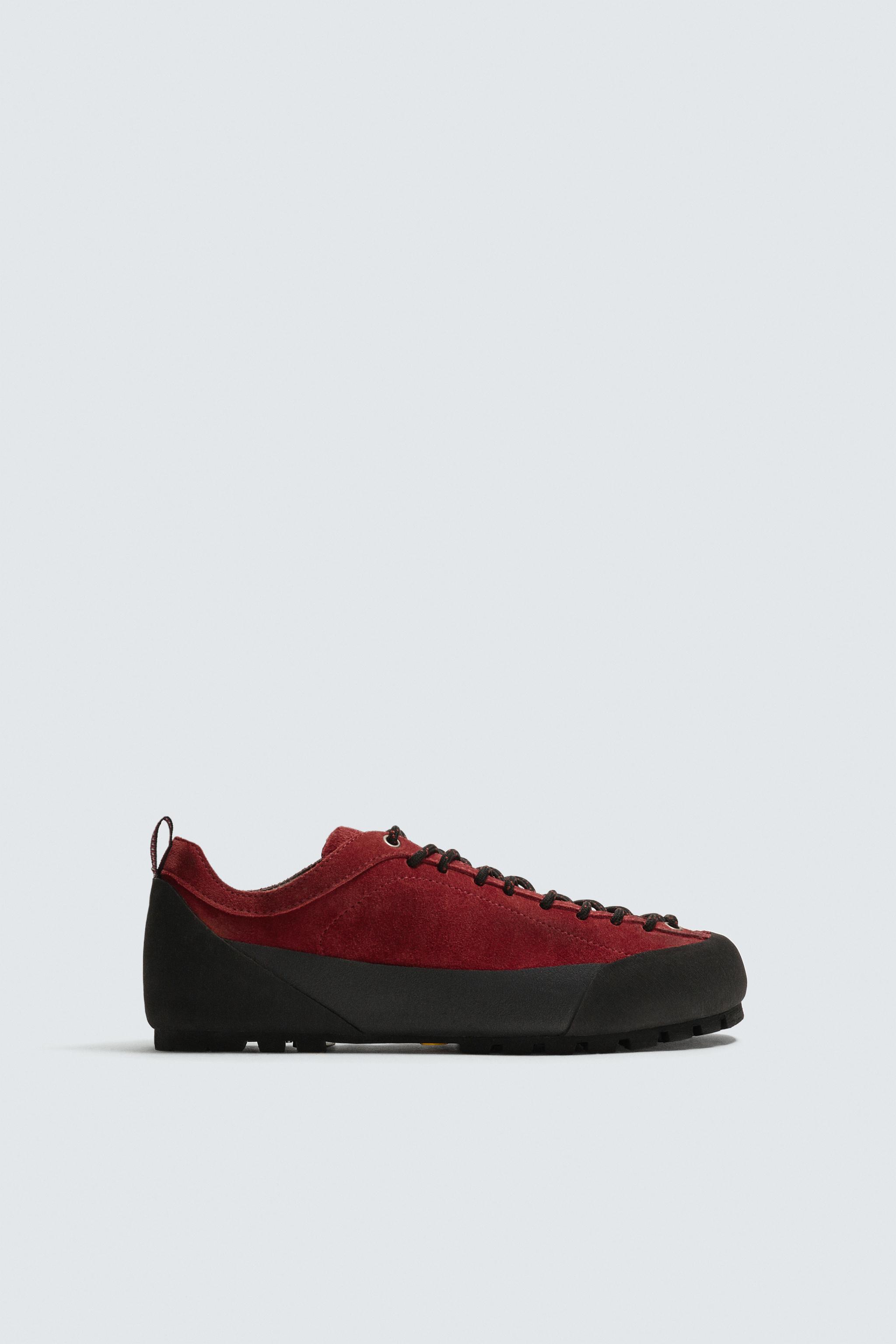 VIBRAM® SOLE LEATHER SNEAKERS AARON LEVINE X ZARA